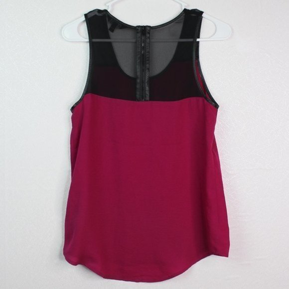 Express Magenta Racer Back High Lo Tank To… - Picture 10 of 11